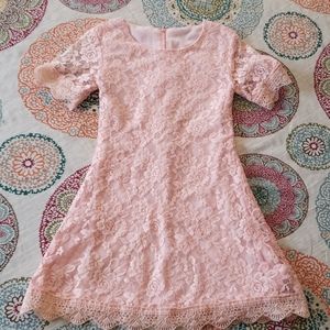 *final markdown* Lace flower girl dress